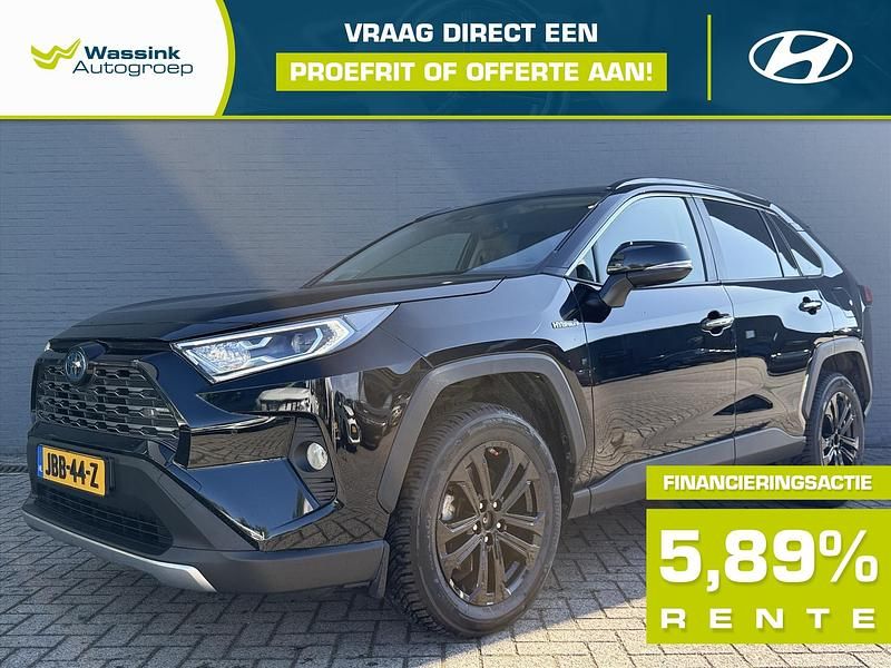 Zwart Gebruikt 2019 Toyota RAV4 Style SUV | € 29.990 (Iets duurder) - Afbeelding 1/4