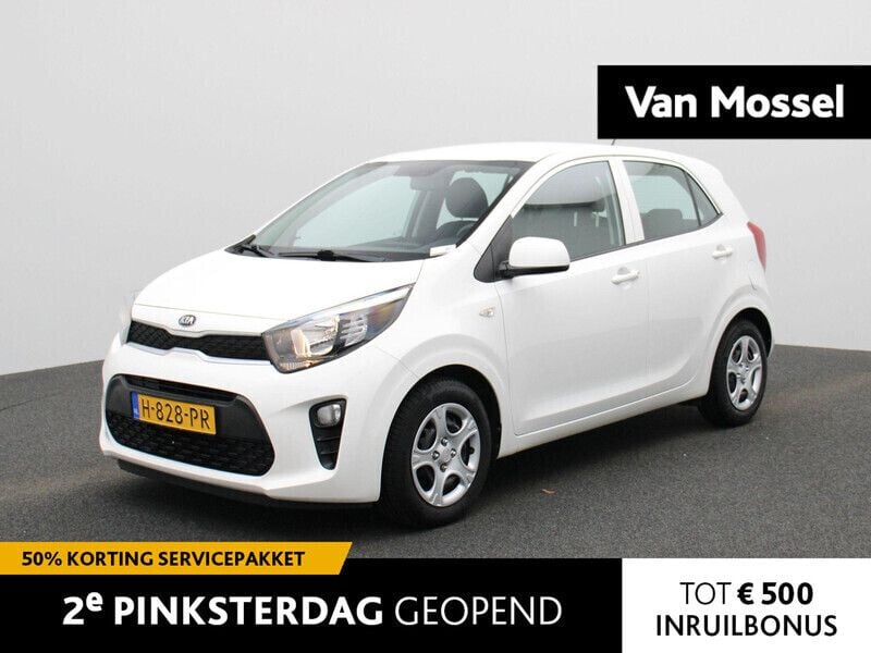 Wit Gebruikt 2020 Kia Picanto Hatchback | € 9.400 (Goede deal) - Afbeelding 1/4