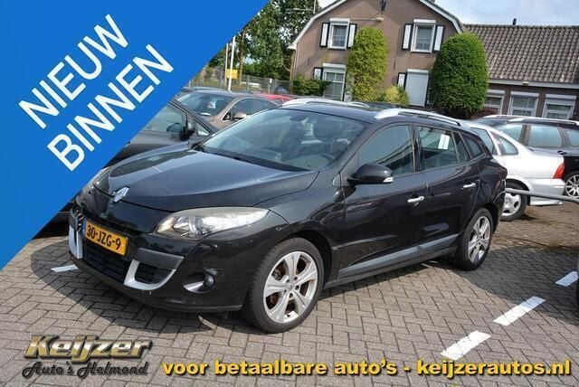 Zwart Gebruikt 2009 Renault Mégane GrandTour Dynamique Stationwagen | € 1.150 (Super prijs) - Afbeelding 1/4