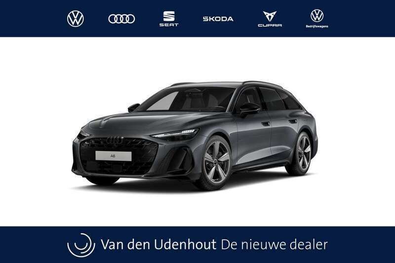 Grijs Nieuw 2025 Audi A6 Ambiente Stationwagen | € 81.062 (Duur) - Afbeelding 1/4