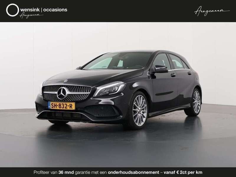 Zwart Gebruikt 2018 Mercedes A160 AMG Hatchback | € 24.945 (Eerlijke prijs) - Afbeelding 1/4