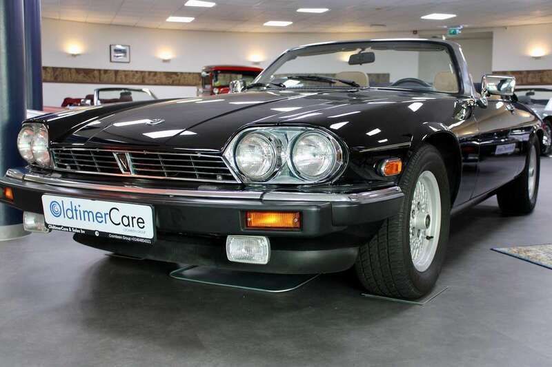 Zwart Gebruikt 1990 Jaguar XJS Cabriolet | € 58.950 - Afbeelding 1/4