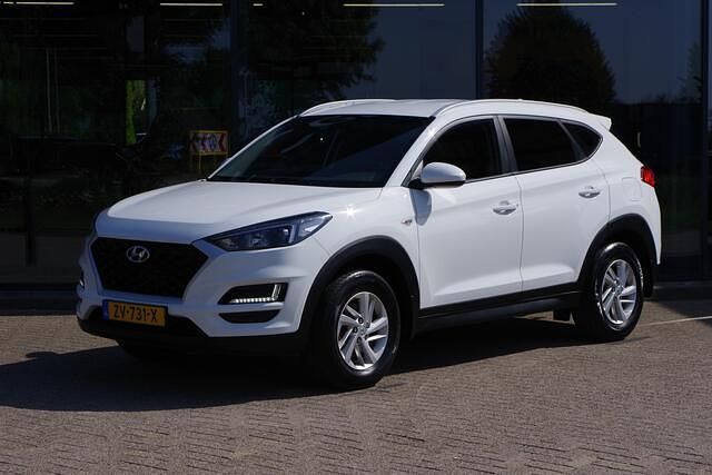 Wit Gebruikt 2018 Hyundai Tucson SUV | € 16.750 (Eerlijke prijs) - Afbeelding 1/4