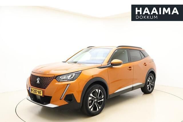 Oranje Gebruikt 2021 Peugeot e-2008 Allure SUV | € 17.950 (Eerlijke prijs) - Afbeelding 1/4