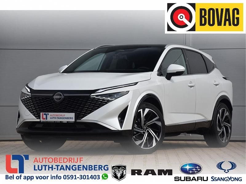 Wit Gebruikt 2025 Nissan Qashqai Tekna+ SUV | € 38.950 (Eerlijke prijs) - Afbeelding 1/4