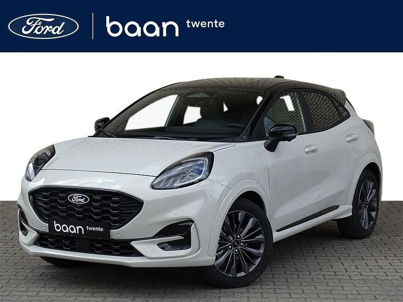 Wit Nieuw 2025 Ford Puma Gen-E Premium SUV | € 38.602 (Duur) - Afbeelding 1/4