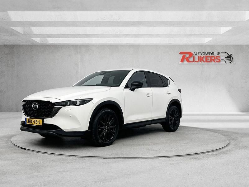 Wit Occasion 2023 Mazda CX-5 Homura-Line SUV | € 34.595 (Eerlijke prijs) - Afbeelding 1/4