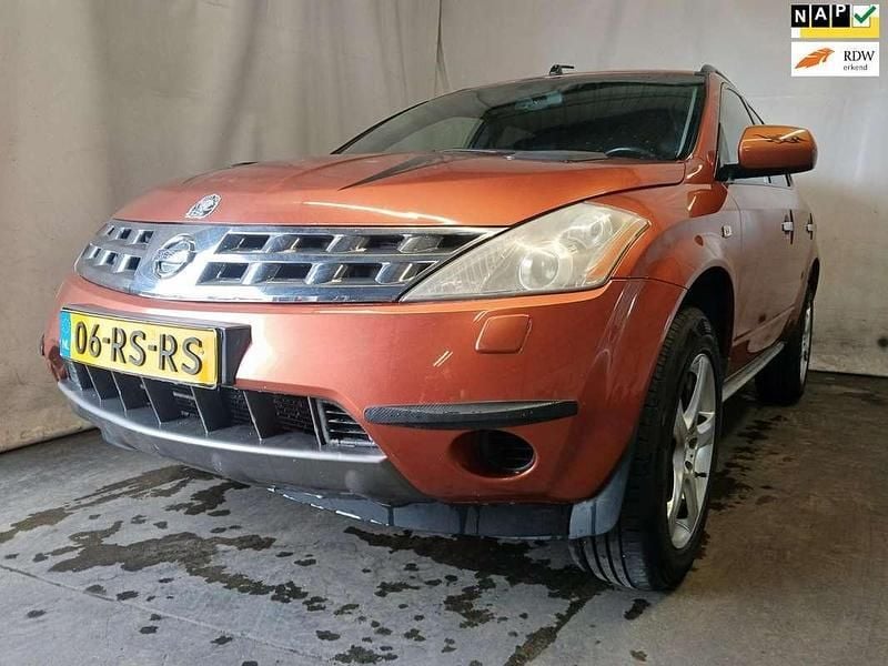 Oranje, metallic lak Gebruikt 2005 Nissan Murano SUV | € 1.495 (Super prijs) - Afbeelding 1/4