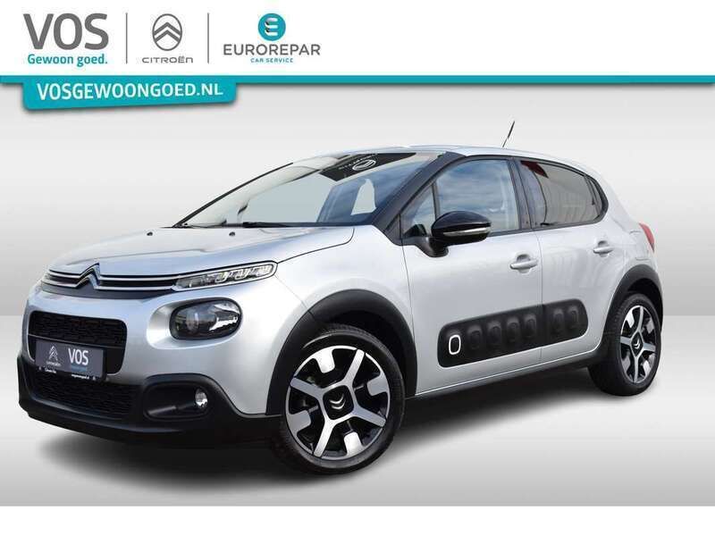 Grijs Gebruikt 2018 Citroën C3 PureTech Hatchback | € 12.995 (Iets duurder) - Afbeelding 1/4