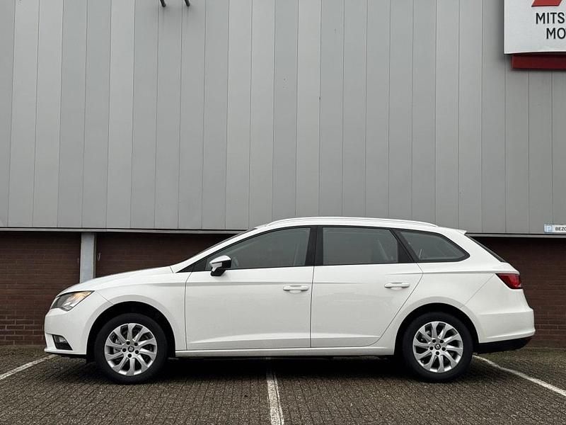 Occasion Seat Leon ST Style 125 PK (91 kW) 2014 Wit Stationwagen