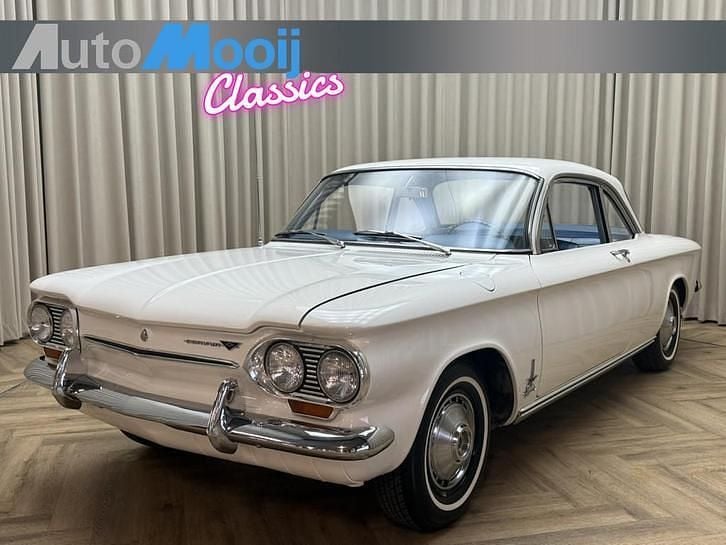 Wit Occasion 1963 Chevrolet Corvair Coupé | € 24.950 - Afbeelding 1/4