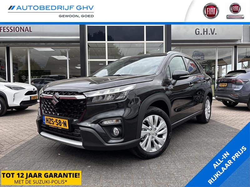 Zwart Nieuw 2025 Suzuki SX4 S-Cross SUV | € 36.248 - Afbeelding 1/4