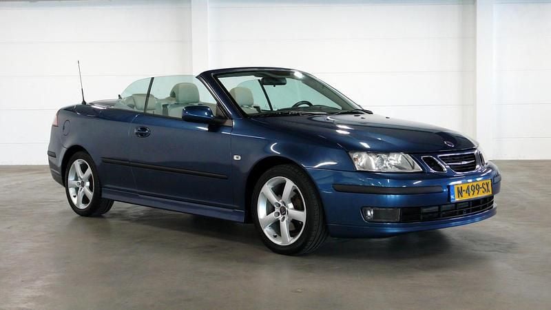 Blauw Gebruikt 2006 Saab 9-3 Cabriolet Vector Cabriolet | € 8.950 (Goede deal) - Afbeelding 1/4