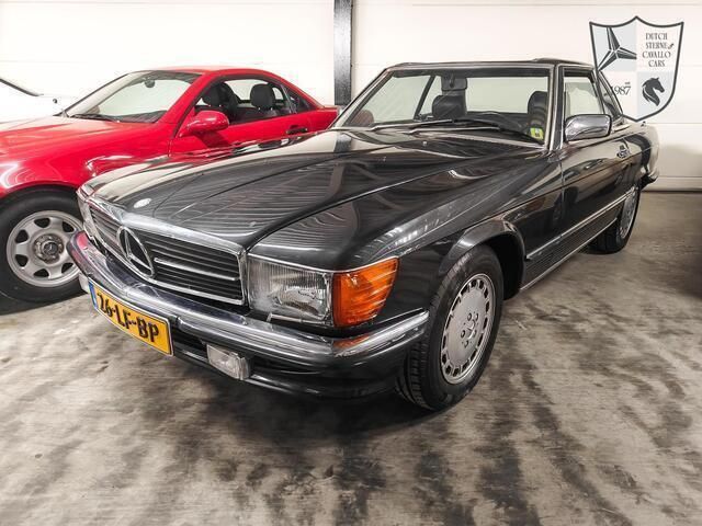 Zwart Gebruikt 1985 Mercedes SL420 | € 54.500 - Afbeelding 1/4