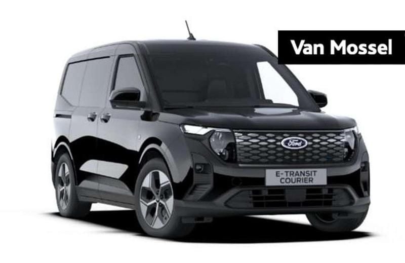 Zwart Nieuw 2025 Ford E-Transit Limited Van | € 28.803 (Eerlijke prijs) - Afbeelding 1/4