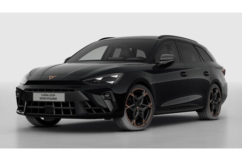 Midnight black Nieuw 2025 Cupra Leon VZ Stationwagen | € 51.520 (Duur) - Afbeelding 1/4
