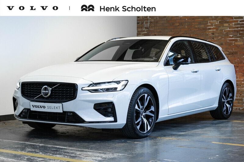 Wit Gebruikt 2022 Volvo V60 Plus Stationwagen | € 38.750 (Eerlijke prijs) - Afbeelding 1/4