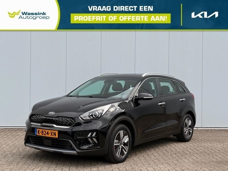 Zwart Gebruikt 2021 Kia Niro Comfort SUV | € 24.290 (Eerlijke prijs) - Afbeelding 1/4