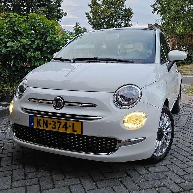 Wit Gebruikt 2016 Fiat 500 Lounge Hatchback | € 9.450 (Super prijs) - Afbeelding 1/4