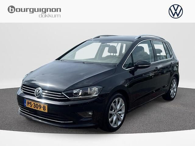 Zwart Gebruikt 2017 VW Golf Sportsvan Highline MPV | € 15.850 (Eerlijke prijs) - Afbeelding 1/3
