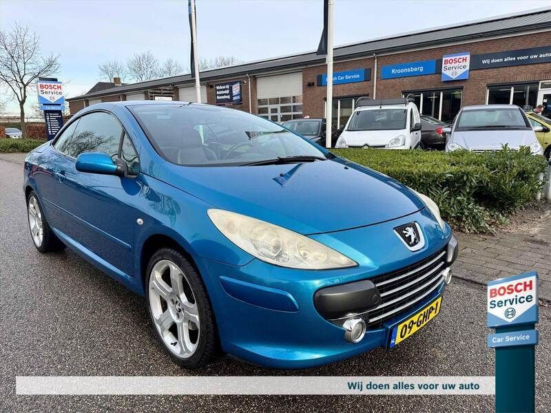 Blauw Gebruikt 2008 Peugeot 307 CC Cabriolet | € 2.900 (Eerlijke prijs) - Afbeelding 1/4