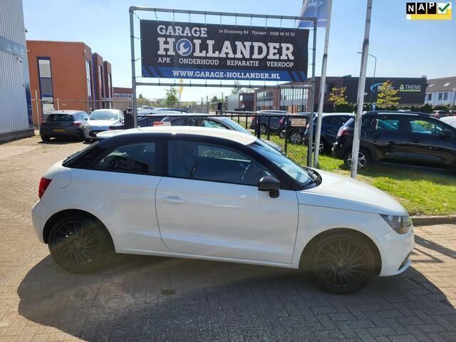 Wit Gebruikt 2013 Audi A1 Attraction Hatchback | € 9.350 (Eerlijke prijs) - Afbeelding 1/4