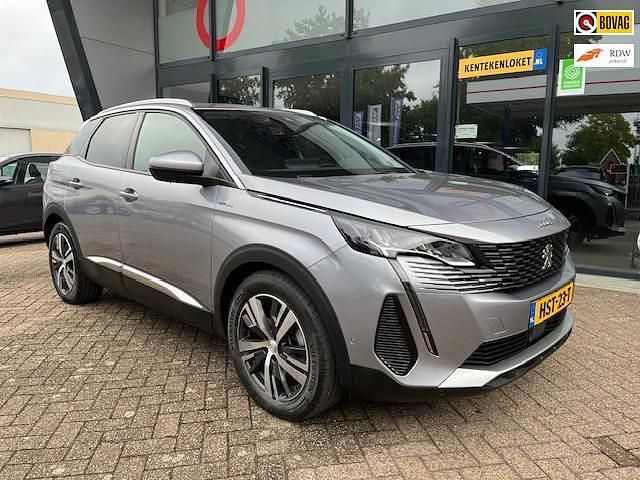 Grijs Gebruikt 2021 Peugeot 3008 GT SUV | € 26.995 (Eerlijke prijs) - Afbeelding 1/4