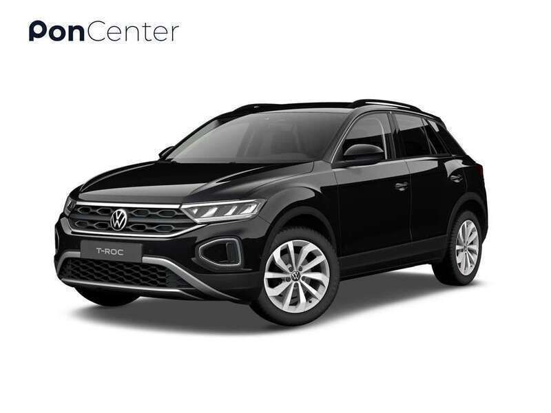 Zwart Nieuw 2025 VW T-Roc Edition SUV | € 43.450 (Eerlijke prijs) - Afbeelding 1/4