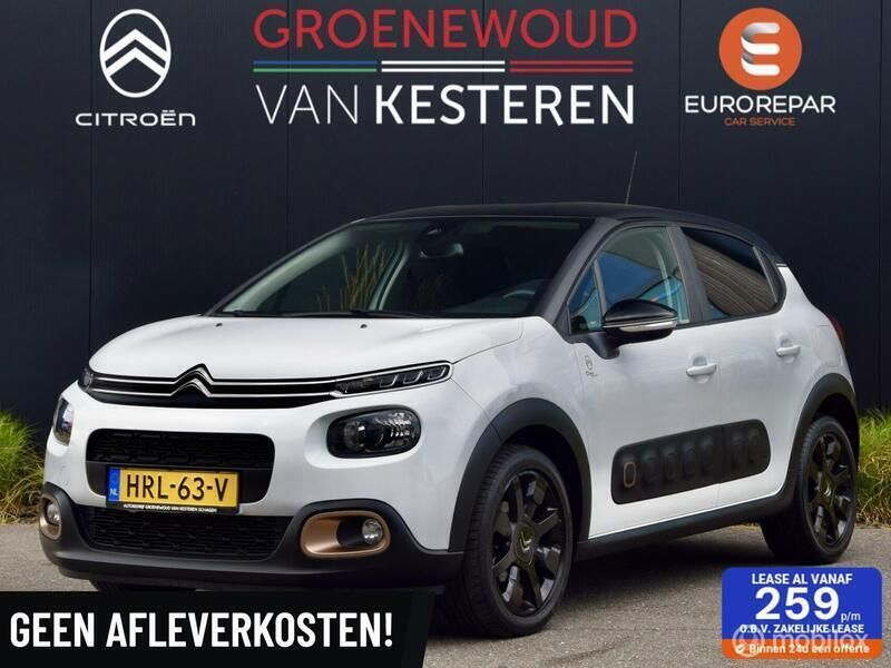 Wit Gebruikt 2019 Citroën C3 Origins Hatchback | € 15.990 (Eerlijke prijs) - Afbeelding 1/4