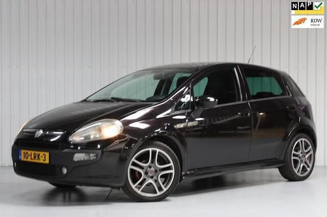 Zwart Gebruikt 2010 Fiat Punto Evo Sport Hatchback | € 3.250 (Duur) - Afbeelding 1/4