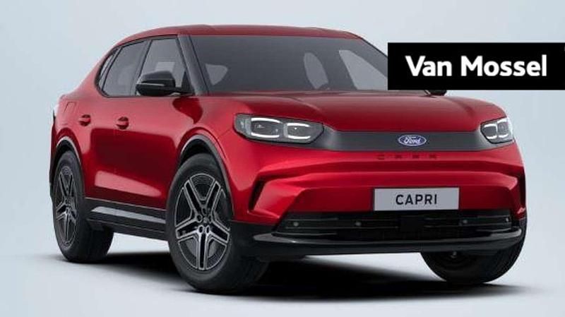 Rood Nieuw 2025 Ford Capri Extended Range SUV | € 57.450 - Afbeelding 1/4