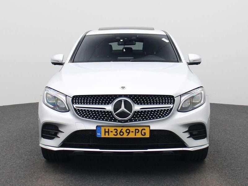 Occasion Mercedes GLC250 AMG line 211 PK (155 kW) 2018 Grijs Coupé