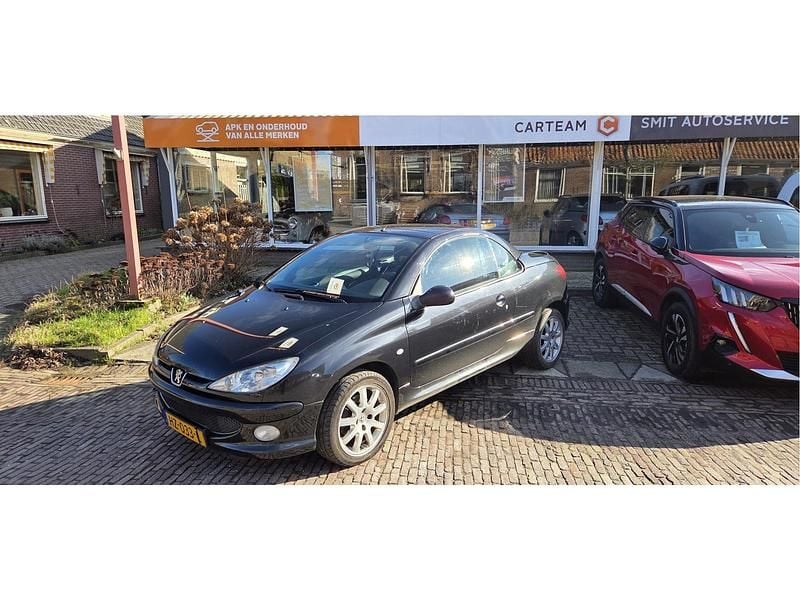 Occasion Peugeot 206 109 PK (80 kW) 2005 Zwart Cabriolet
