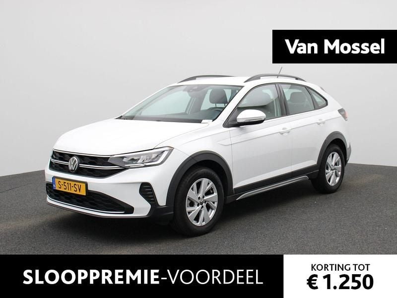 Wit Occasion 2023 VW Taigo Life SUV | € 21.900 (Super prijs) - Afbeelding 1/4