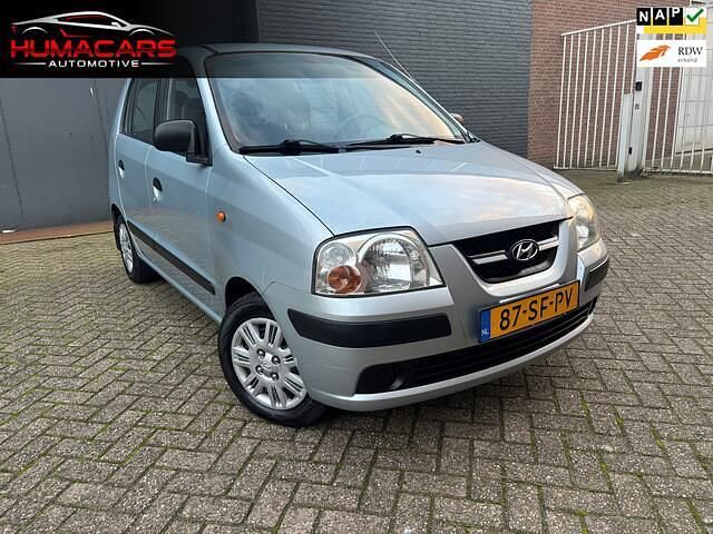 Blauw (metallic) Gebruikt 2005 Hyundai Atos Active Hatchback | € 1.279 (Eerlijke prijs) - Afbeelding 1/4