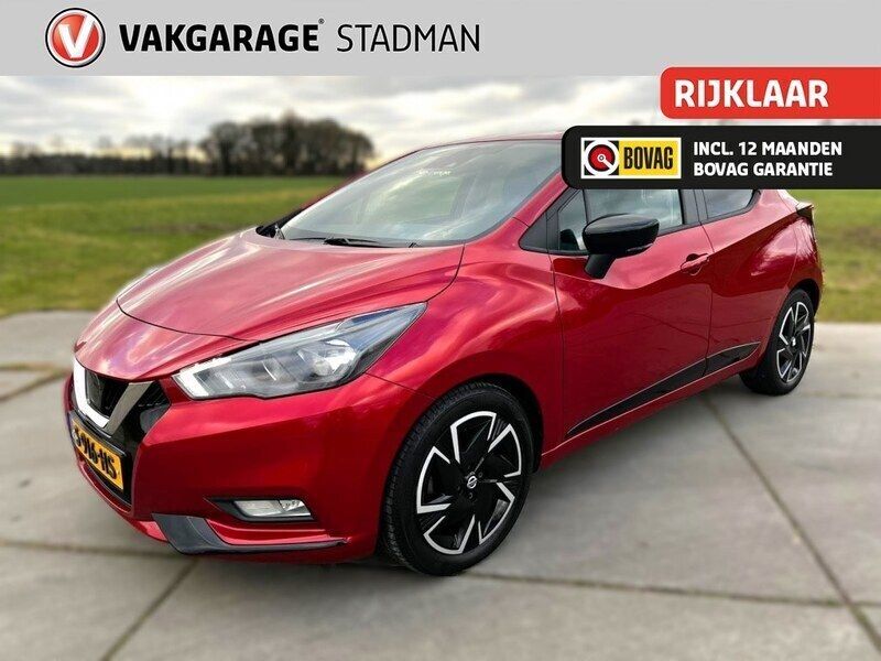 Rood Gebruikt 2023 Nissan Micra Hatchback | € 15.500 (Eerlijke prijs) - Afbeelding 1/4
