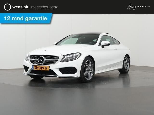 Wit Gebruikt 2018 Mercedes C180 Premium Plus Coupé | € 30.850 (Iets duurder) - Afbeelding 1/4
