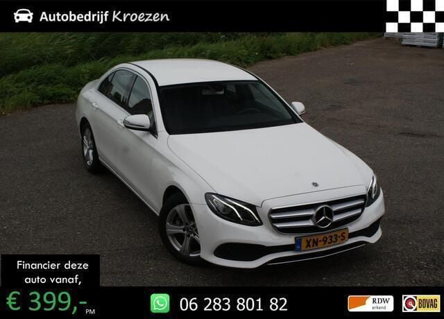 Wit Gebruikt 2018 Mercedes E200 Premium Plus Sedan | € 22.450 - Afbeelding 1/4