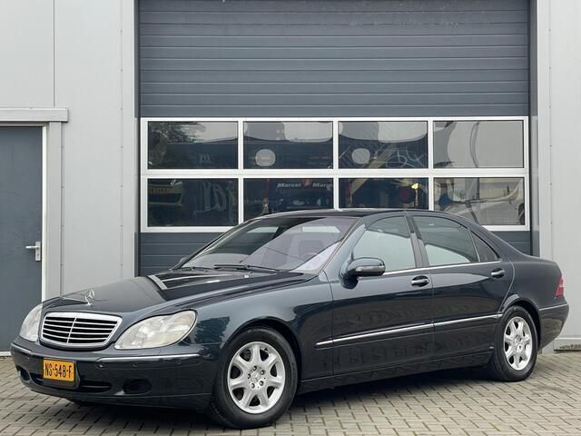 Blauw, metallic lak Gebruikt 2001 Mercedes S500 Sedan | € 7.950 (Eerlijke prijs) - Afbeelding 1/4