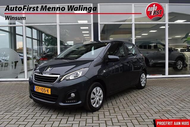 Grijs Gebruikt 2018 Peugeot 108 Active Hatchback | € 6.745 (Eerlijke prijs) - Afbeelding 1/4