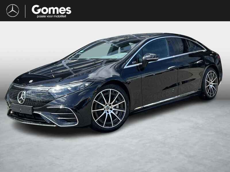 Zwart Nieuw 2025 Mercedes EQS450+ AMG line Hatchback | € 120.764 (Goede deal) - Afbeelding 1/4