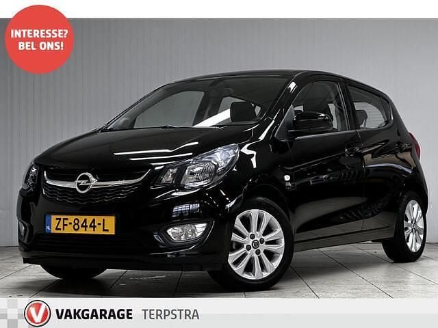Zwart (metallic) Gebruikt 2019 Opel Karl Edition Hatchback | € 6.450 (Goede deal) - Afbeelding 1/4