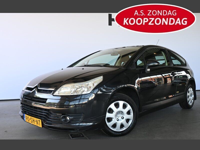 Zwart Gebruikt 2006 Citroën C4 VTR Sport Hatchback | € 1.440 (Eerlijke prijs) - Afbeelding 1/4