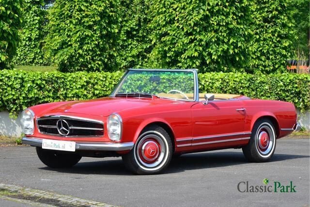 Rood Gebruikt 1964 Mercedes 230 Cabriolet | € 64.900 - Afbeelding 1/4