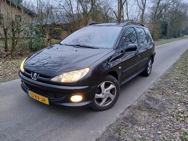 Occasion Peugeot 206 109 PK (80 kW) 2005 Zwart Stationwagen
