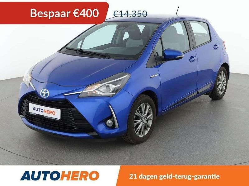 Blauw Gebruikt 2017 Toyota Yaris Hybrid Comfort Hatchback | € 14.149 (Goede deal) - Afbeelding 1/3