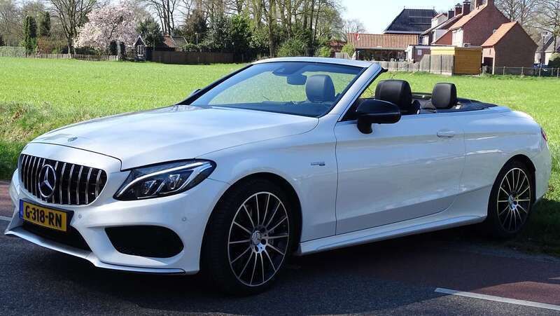 Wit Gebruikt 2018 Mercedes C43 AMG AMG Cabriolet | € 43.450 (Super prijs) - Afbeelding 1/4