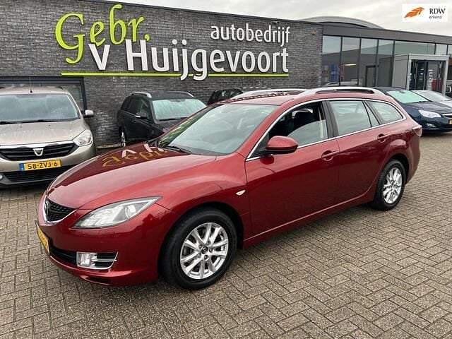 Rood (metallic) Gebruikt 2009 Mazda 6 Stationwagen | € 4.950 (Eerlijke prijs) - Afbeelding 1/4