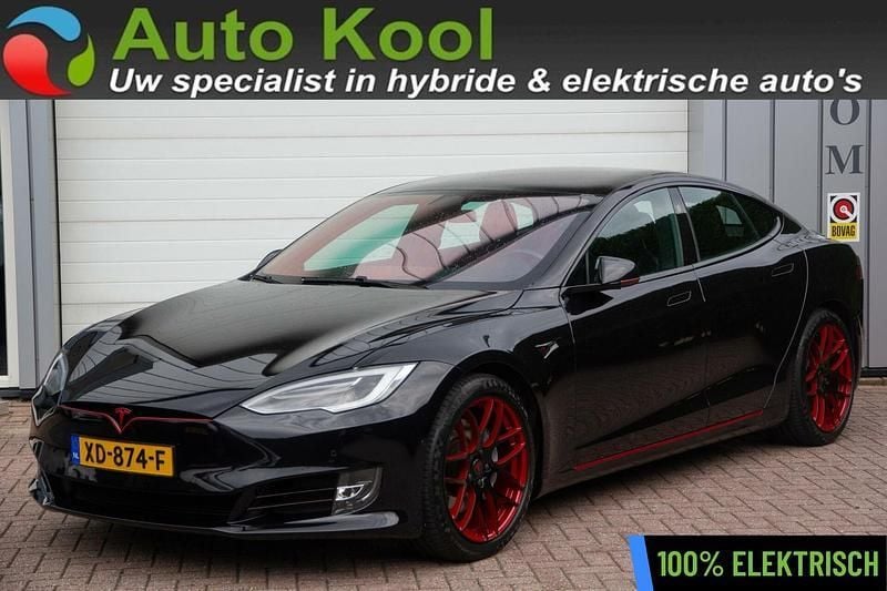 Zwart Gebruikt 2018 Tesla Model S Sedan | € 23.925 (Eerlijke prijs) - Afbeelding 1/4