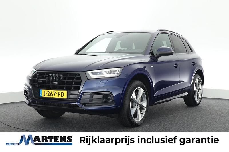 Blauw Gebruikt 2019 Audi Q5 S-Line SUV | € 34.949 (Eerlijke prijs) - Afbeelding 1/4